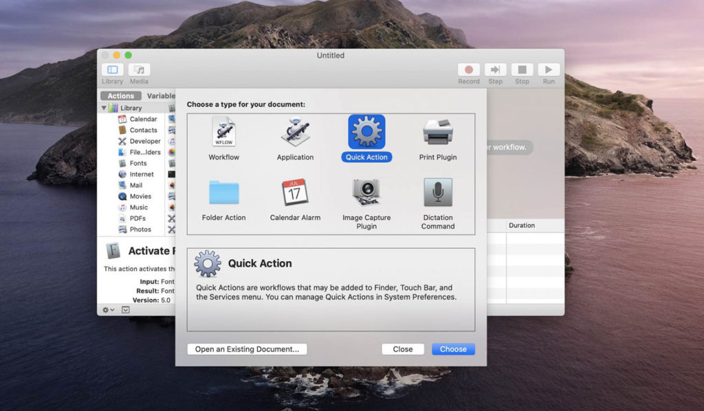 Cách bật giao diện tối của macOS Catalina bằng phím tắt trên Touch Bar 3