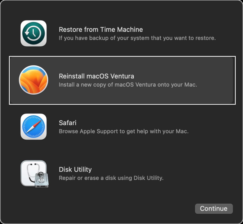 Cách hạ cấp macOS Sonoma beta về macOS Ventura 1